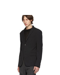 Мужской черный пиджак от Prada