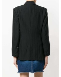 Женский черный пиджак от Gianfranco Ferre Vintage