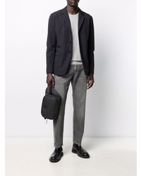 Мужской черный пиджак от Aspesi