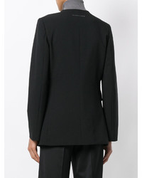 Женский черный пиджак от MM6 MAISON MARGIELA