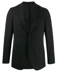 Мужской черный пиджак от BOSS HUGO BOSS
