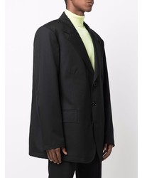 Мужской черный пиджак от Raf Simons