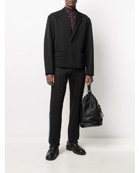 Мужской черный пиджак от Ambush