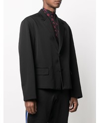Мужской черный пиджак от Ambush