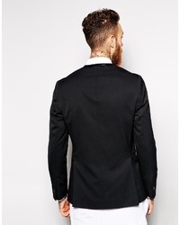 Мужской черный пиджак от Asos