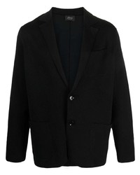 Мужской черный пиджак от Brioni