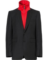 Мужской черный пиджак от Burberry