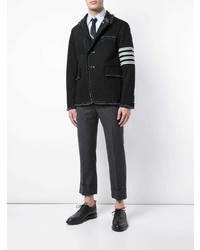 Мужской черный пиджак от Thom Browne