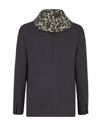 Мужской черный пиджак от Fendi