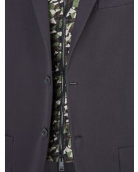 Мужской черный пиджак от Fendi