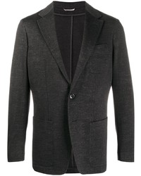 Мужской черный пиджак от Canali