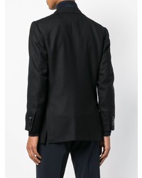 Мужской черный пиджак от Kiton