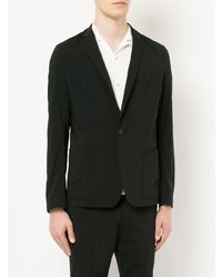 Мужской черный пиджак от Roar