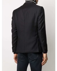Мужской черный пиджак от Caruso