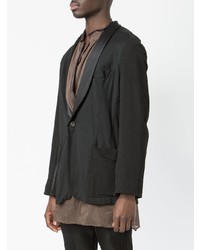 Мужской черный пиджак от Di Liborio