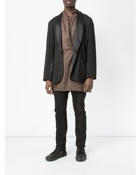 Мужской черный пиджак от Di Liborio