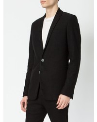 Мужской черный пиджак от Label Under Construction