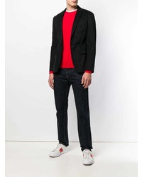 Мужской черный пиджак от Dondup