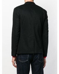 Мужской черный пиджак от Dondup