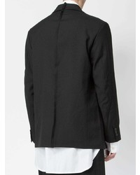 Мужской черный пиджак от Yang Li