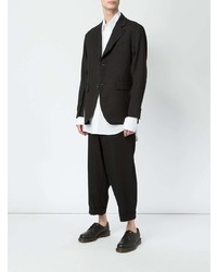 Мужской черный пиджак от Yang Li