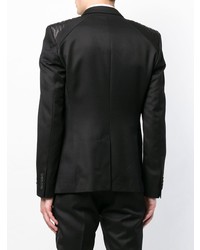 Мужской черный пиджак от Les Hommes