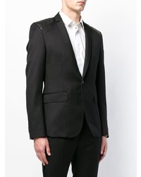 Мужской черный пиджак от Les Hommes