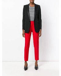 Женский черный пиджак от Saint Laurent