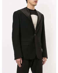 Мужской черный пиджак от Sankuanz