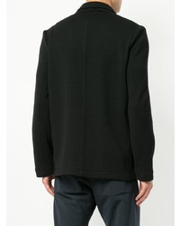 Мужской черный пиджак от Bassike