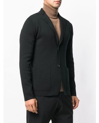 Мужской черный пиджак от Cruciani