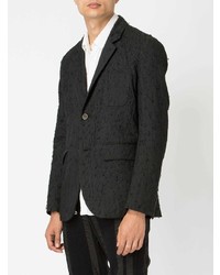 Мужской черный пиджак от Uma Wang