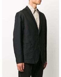 Мужской черный пиджак от Attachment