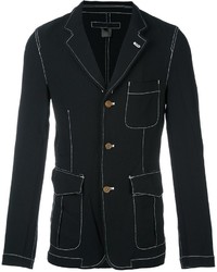 Мужской черный пиджак от Comme des Garcons