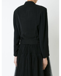 Женский черный пиджак от Comme des Garcons