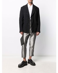 Мужской черный пиджак от Comme Des Garcons Homme Plus