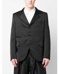 Мужской черный пиджак от Comme des Garcons