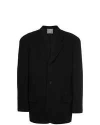 Мужской черный пиджак от Comme Des Garçons Vintage