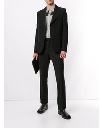 Мужской черный пиджак от Sankuanz