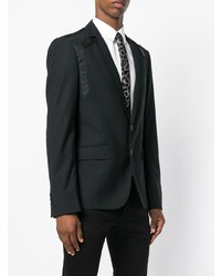 Мужской черный пиджак от Les Hommes Urban