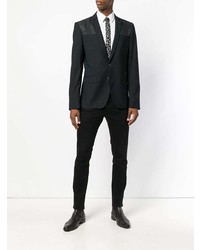 Мужской черный пиджак от Les Hommes Urban