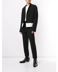 Мужской черный пиджак от Haider Ackermann