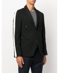 Мужской черный пиджак от Fendi