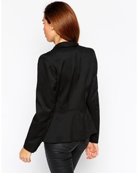 Женский черный пиджак от Warehouse