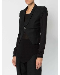 Женский черный пиджак от Rick Owens