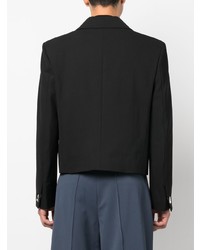 Мужской черный пиджак от Ambush