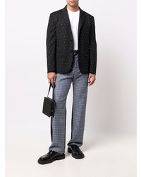 Мужской черный пиджак от Marni