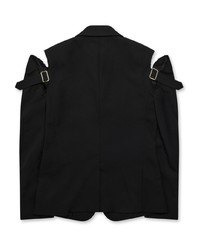 Мужской черный пиджак от Black Comme Des Garçons