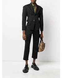 Мужской черный пиджак от Ambush