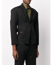 Мужской черный пиджак от Ambush